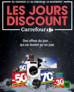Black Friday – Les Jours Discount Carrefour 2015