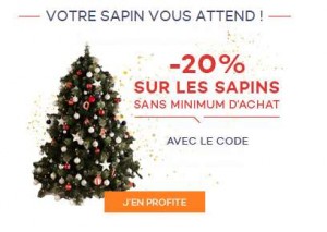 Bon plan Sapins de Noël artificiels 