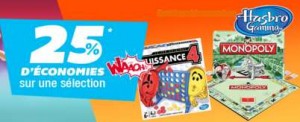 Bon plan jeux Hasbro