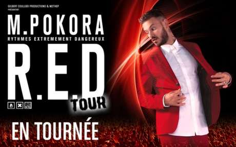 Concert M.Pokora pas cher ! à partir de 20€ (Strasbourg, Marseille, Paris, Lyon, Toulouse, …)