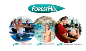 clubs Forest Hill + Aquaboulevard illimite 1 an sur Groupon