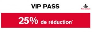 Offre Speciale VIP Foot Locker