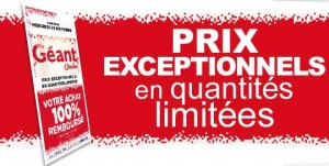 Prix Exceptionnels Géant Casino