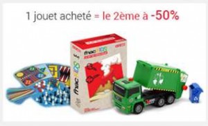 Second Jouet FNAC KIDS a moitie prix