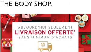 The Body Shop: livraison gratuite 