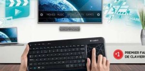 clavier sans fils K400 de Logitech à moins de 18 euros 