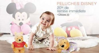 20% de remise sur 150 peluches Disney & StarWars sur Amazon