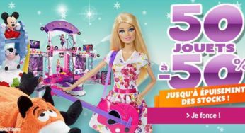 Bon plan Jouets : 50 jeux à moitié prix chez Auchan (dans la limite des stocks)