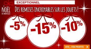 Bon plan jouets Carrefour : 3 codes promo de -5% à -15% sur tout le rayon (+Cycle & Glisse) pendant 3 jours