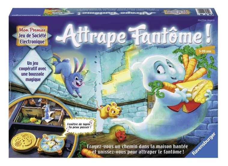 Moins de 21€ le jeu Attrape Fantôme ou Qui l’a vu ? de Ravensburger (10€ de remises) – vente éclair