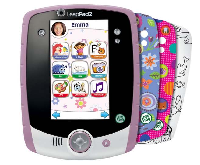 Moins de 33€ la tablette enfant LeapPad 2+ Personnalisable rose port inclus