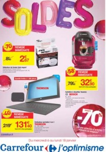 Catalogue des soldes Carrefour 