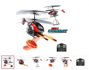 Heli Combat RC de Silverlit en soldes