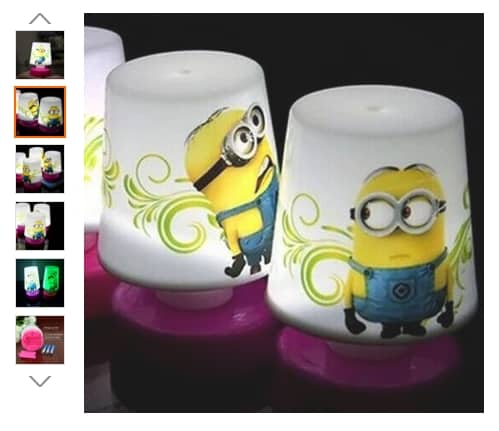 Petite lampe Minions à 2,62 euros port inclus