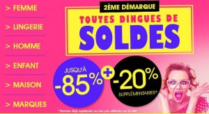 Soldes Excedence 2016