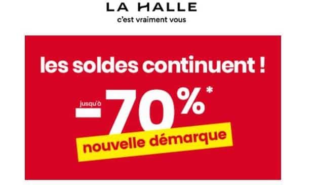 Soldes La Halle 2019 ! Nouvelle démarque