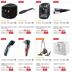 Soldes petit-électroménager Auchan 