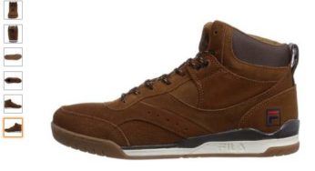 SOLDES : 24,30€ les chaussures montantes Fila cuir homme (du 41 au 45)