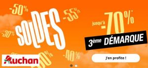 démarque soldes Auchan