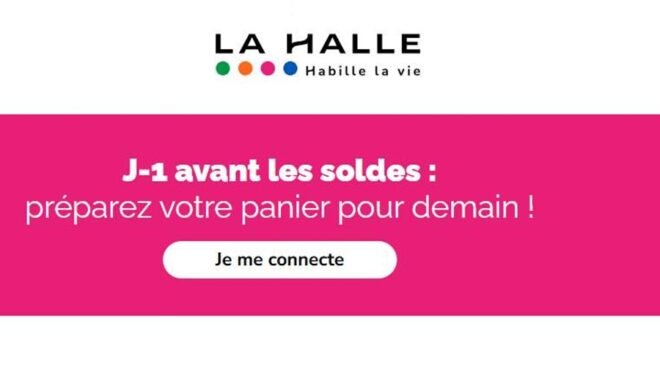 Préparez les Soldes La Halle 2026 : découvrez les articles à -50% et -70% demain