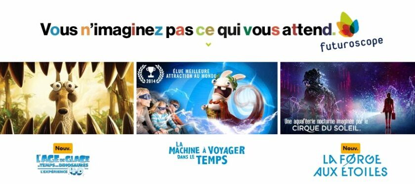 séjours et entrées Futuroscope