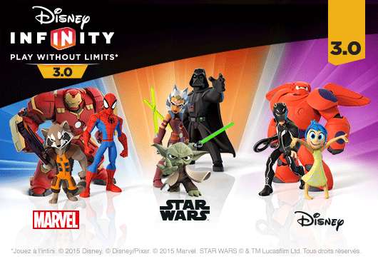 2 figurines Disney Infinity 3.0 offertes pour 2 achetées