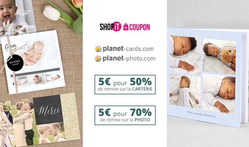 Bon de réduction Planet Cards
