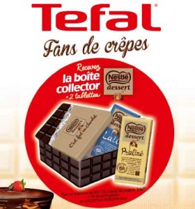 Chandeleur Tefal - Nestlé Dessert sur Amazon 