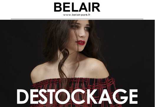 Déstockage fin de saison Belair + Livraison gratuite