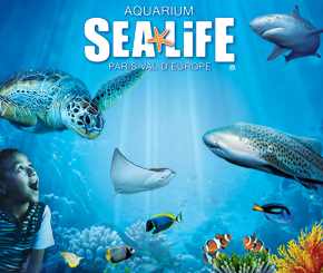 SEA LIFE Paris pas cher le dimanche 