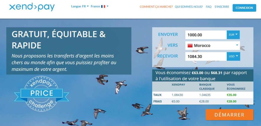 Transfert d’argent sans frais dans le monde entier avec XendPay !