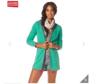 Veste polaire longue femme