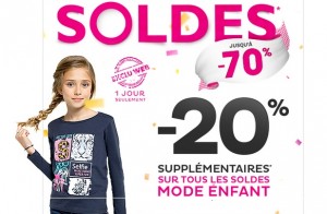 soldes rayon enfant de Tati