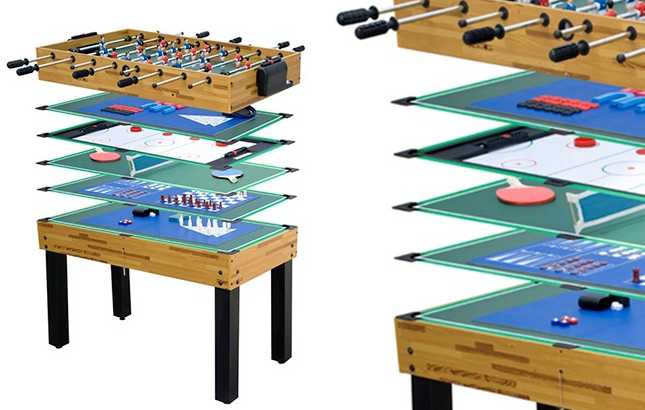 table de jeux multifonctions à moins de 85 euros