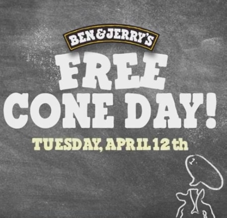 Free Cone Day Ben & Jerry’s 2016