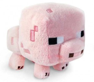 Peluche Cochon Minecraft a gagner