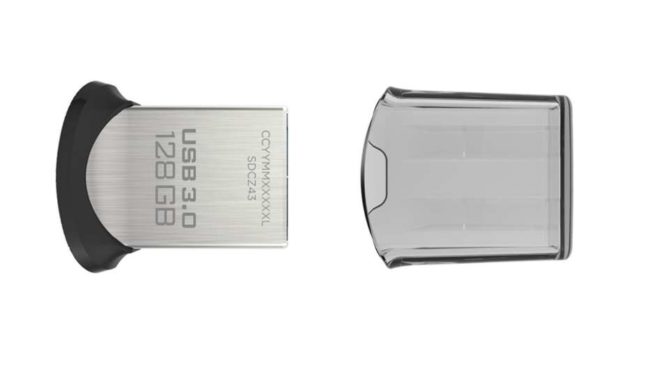 clé USB 128 Go SanDisk Ultra Fit 3.0 150 Mos