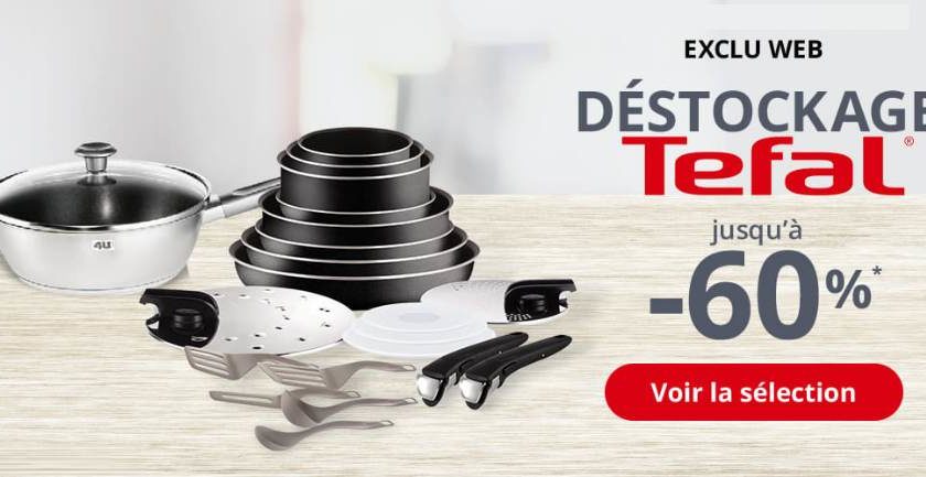 grand destockage Tefal