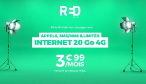 vente RED SFR 20Go sur Showroomprive