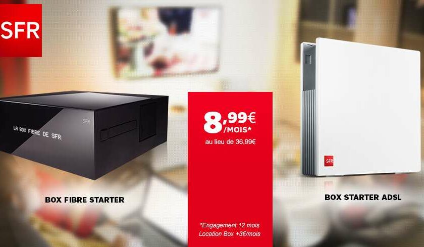 vente privée Box Starter de SFR sur Showroomprivé
