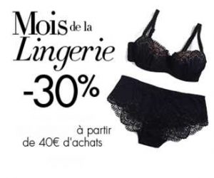 Mois de la lingerie AMAZON