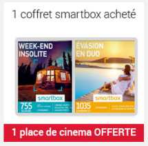 Place de cinéma offerte 