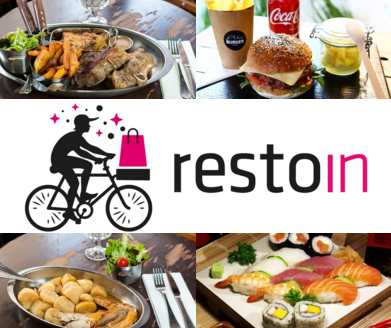 Bon d’achat Resto-In : 2€ pour 15€ d’achats (livraison repas à domicile)