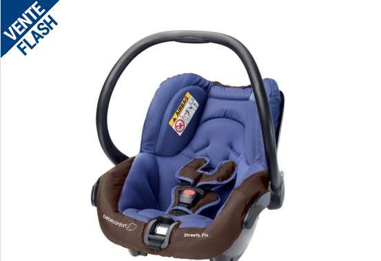 Vente flash : Siège auto Bébé Confort Streety fix Classic à 79,2€ au lieu 129€