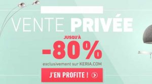 Vente privée Keria 