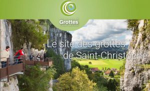 Visite des Grottes de St Christophe moitié prix