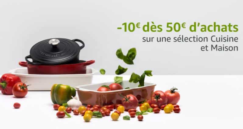 Fête des Mères Amazon : 10€ offerts pour 50€ sur la Cuisine et Maison (Tefal, Pradel…)