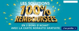 10 articles 100% remboursé chez Norauto