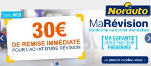 30€ de remise immédiate Révision Norauto