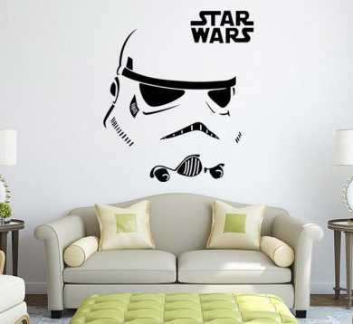 Autocollant mural Stormtrooper à 2,12€ port inclus